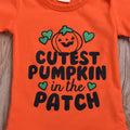 Newborn Baby Boy Girl Halloween Costumes Romper Kids Funny Pumpkin Clothes