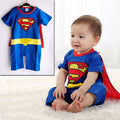 Superman Harper with Cloak Embroidery SUPERMAN Wukong Creeper Baby Suit Jumpsuit