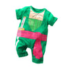 Anime style baby jumpsuit short sleeved