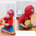Baby Clothes Cotton Spider Man Romper Superman Romper Hooded Jumpsuit SPIDERMAN