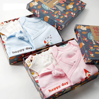 Newborn Baby 10 Piece Hamper Box Gift Set