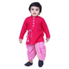 Boy's Front Open Cotton Full Sleeve Kurta with Dhoti