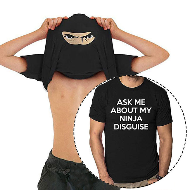 Round Neck Men'S Short-Sleeved Creative Spoof T-Shirt