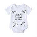 Baby Short-Sleeved Romper Casual European And American Fashion Newborn New One-Piece