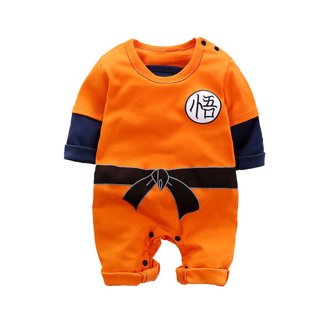 Dragon DBZ Ball Z Anime Costume Newborn Baby Boy Clothes Children Overalls Kids Clothing Infant Romper Onesie Jumpsuit Halloween
