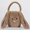 Floppy Ears Easter Bunny Plush Basket - Adorable Easter Egg Holders
