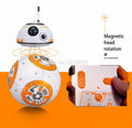 Fast Shipping BB-8 Ball RC Robot BB8 Action Figure BB 8 Droid Robot 2.4G Remote Control Intelligent Robot BB8 Model Kid Toy Gift