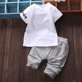 Baby Boy Summer Clothes Sets T-Shirt+Pants Suit