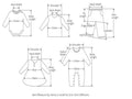 Baby Clothes Snug Cotton Long Sleeves Jumpsuit Set