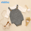 Baby Bodysuits Sleeveless Newborn Bebes Girl Onesie Tops Fashion Solid Color Toddler Kids Boys Knit Jumpsuit 0-18M Children Wear
