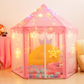 Portable Children's Tent Ball Pool Princess Wigwam Girl's Castle Toy Play House Kids Tent Baby Folding Outdoor Indoor Toys Gifts