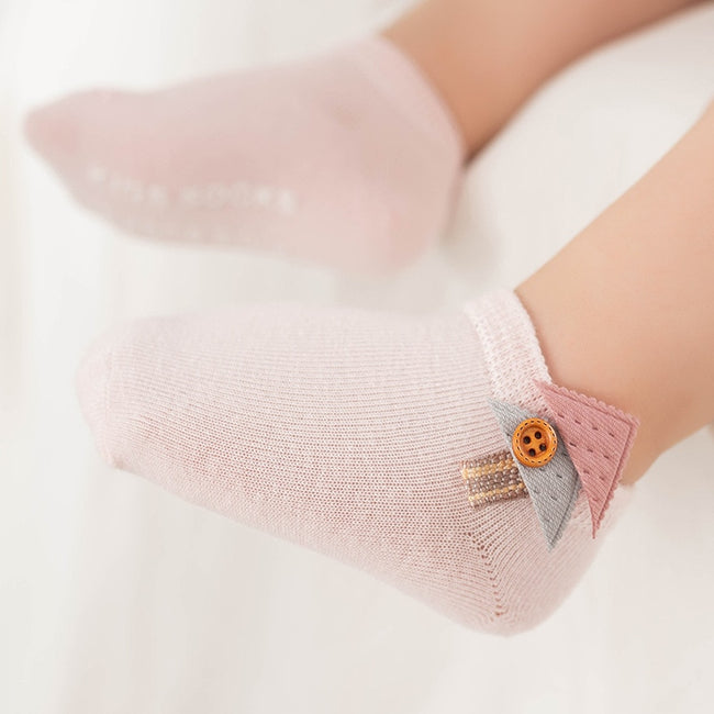 AiKway 3 Pair / Lot Baby Socks Cute Cartoon Socks Newborn Infants Boat Socks Antislip Socks Accessories Decorative Socks