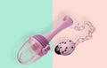 Baby nipple Teethers With Pacifier Chain Gift Fresh Food Nibbler Kids Fruit Feeder Nipples Feeding Safe Baby Teat Pacifier