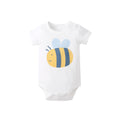 Pureborn 2-Pack Newborn Baby Rompers Cartoon Bees