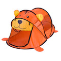 Portable Tiger Children's Tent Cartoon Animal Kids Play House Outdoors Large Pop Up Toy Tent Indoor Nets Baby Ball Pool Pit Toys