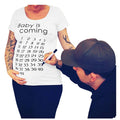 Brand New Women Pregnancy Clothes Baby Now Loading Pls Wait Maternity T Shirt Summer Short Sleeve Pregnant T-shirts