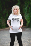 Brand New Women Pregnancy Clothes Baby Now Loading Pls Wait Maternity T Shirt Summer Short Sleeve Pregnant T-shirts