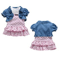 Summer  Infant Toddler Baby Girl Clothes Set Cute Cotton Sleeveless Princess Dress Collocation Cute Vest Newborn Outfits