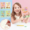 4 Books + Pen Magic Practice Copybook Free Wiping Children's Copybook Magic Magic Writing Sticker English Version
