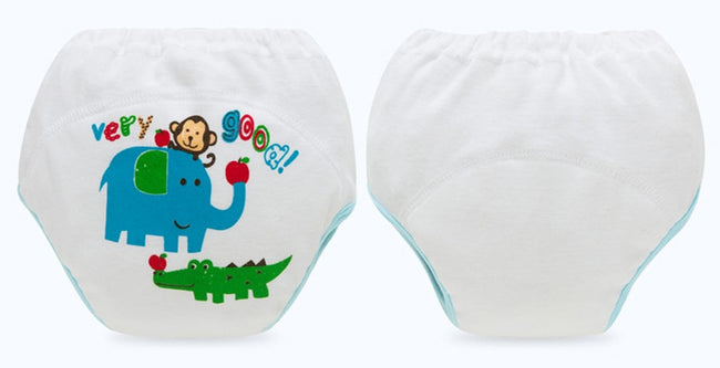 IYEAL 6PCS Cotton Reusable Baby Training Pants Infant Shorts Underwear Cloth Diaper Nappies Baby Waterproof Potty Training Pants