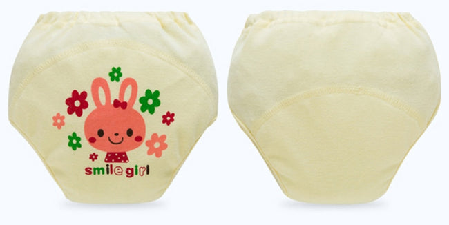 IYEAL 6PCS Cotton Reusable Baby Training Pants Infant Shorts Underwear Cloth Diaper Nappies Baby Waterproof Potty Training Pants