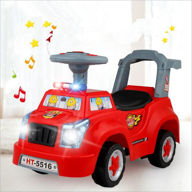 Children's Twist Car with Music Baby Scooter 1-3 Years Old Four-wheel Toy Yo Car Ride on Toys for Children Christmas Gifts Toys